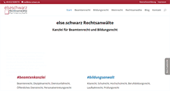 Desktop Screenshot of else-schwarz.de